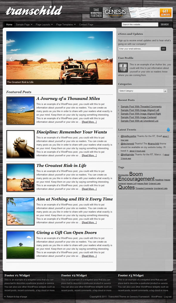 Transchild Child Theme